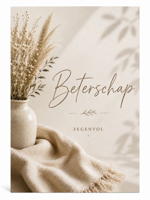Wenskaart Beterschap
