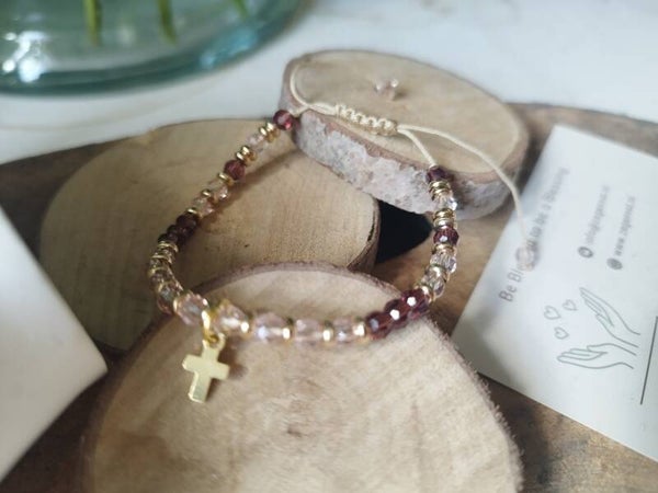 Boho Armband Roze