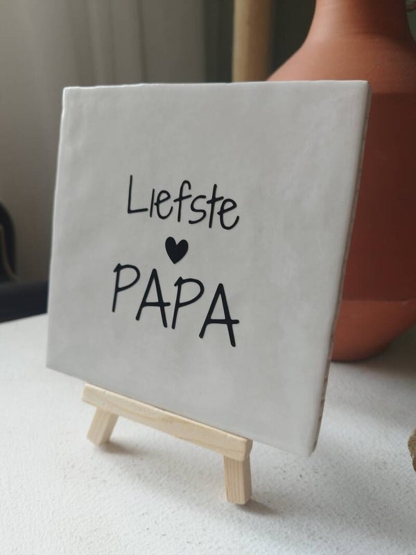 Tegeltje Liefste Papa