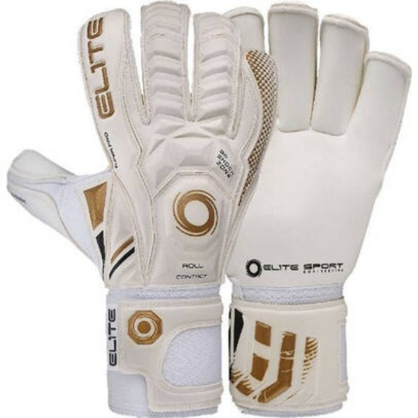 Elite Real Keepershandschoenen Wit/Goud