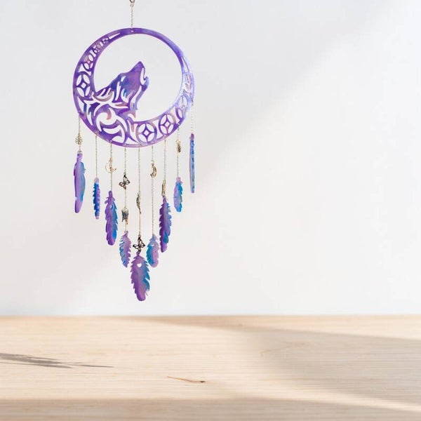 Attrape-rêve Loup Féerique