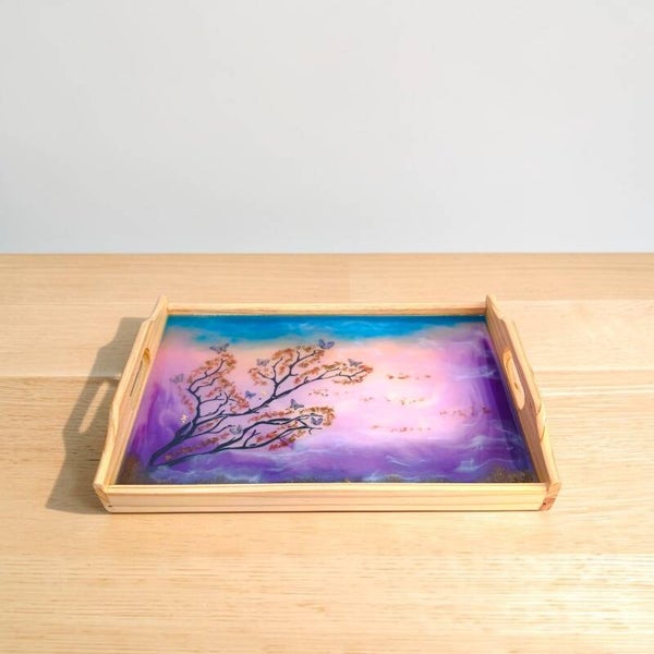 Plateau rectangulaire féerique