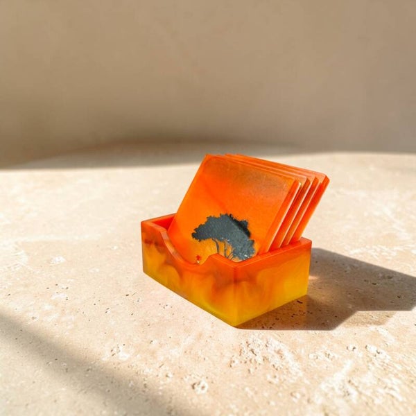 Ensemble de sous-verres Équinoxe d’Automne
