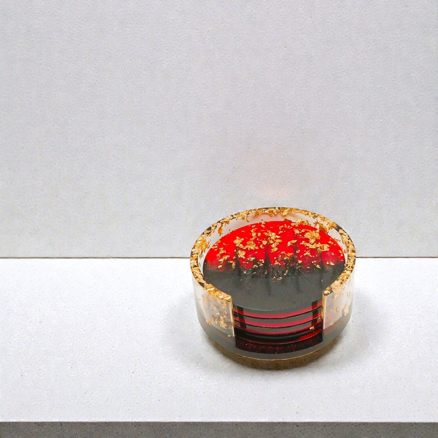 Sous-verre Audace dorée
