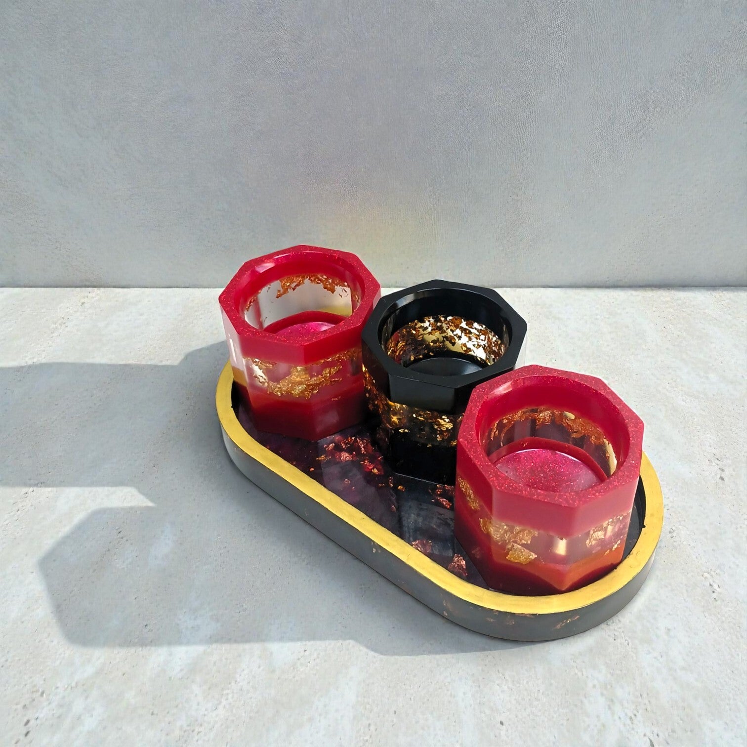Vide-poche Ombre écarlate