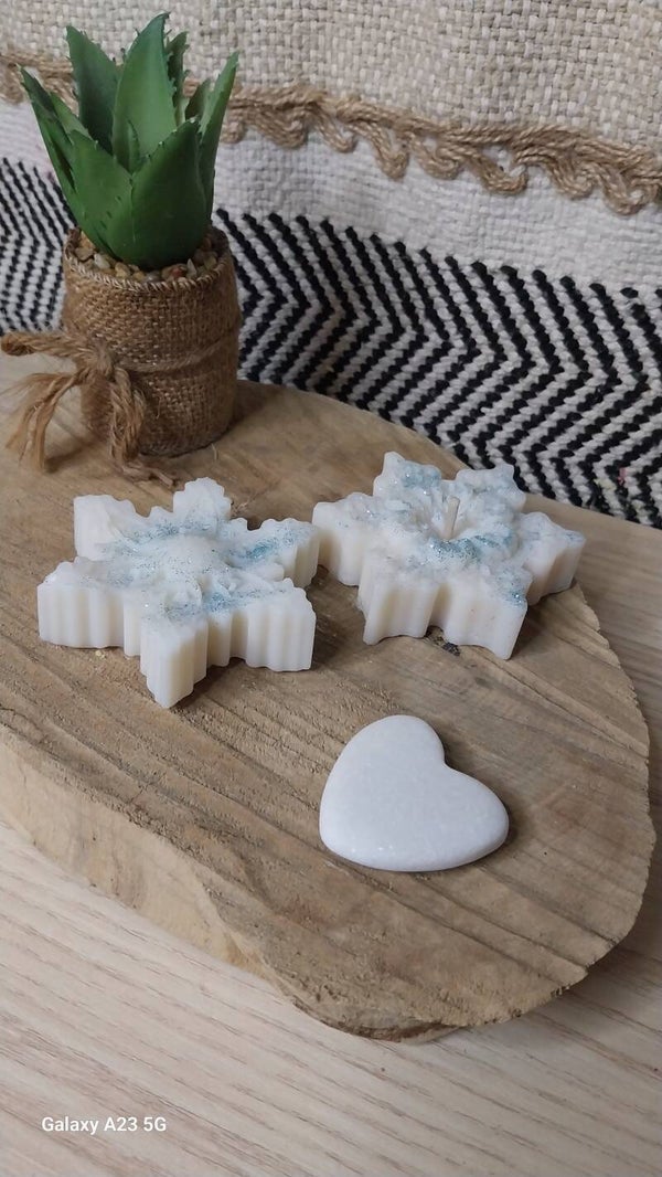 Bougies Flocon de neige