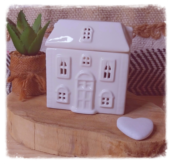 Brûler maison blanche