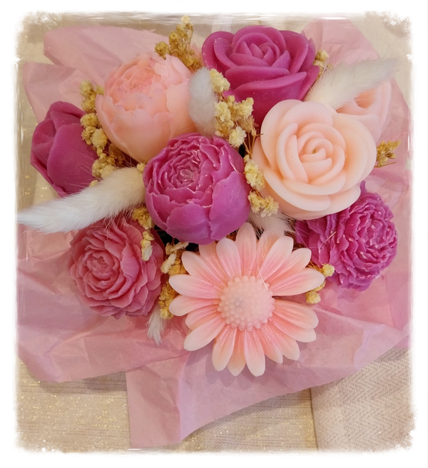Bouquet de fleurs parfum Pomme d'amour