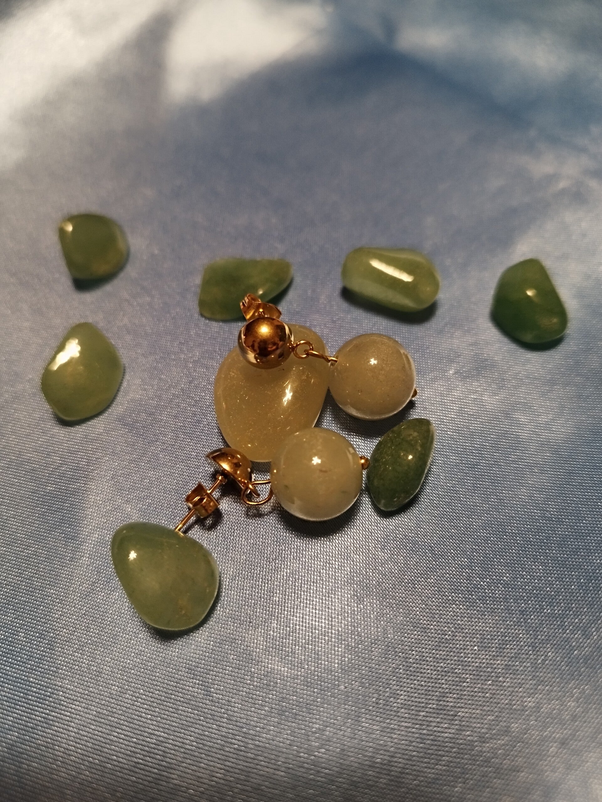 Boucles d'oreilles Aventurine