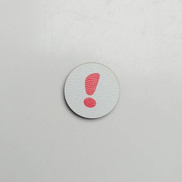 Opgelet! (Rood) - Magneet