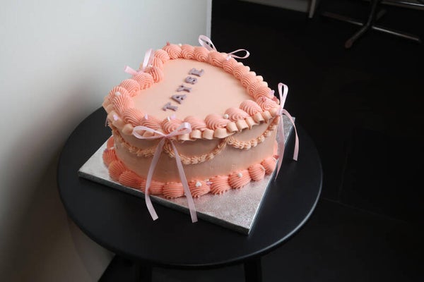 Vintage Heart Cake (starting price)