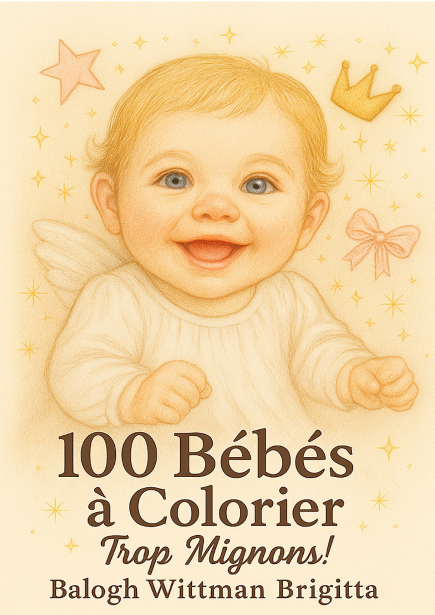 100 adorables bébés à colorier: Un livre de coloriage relaxant et attendrissant