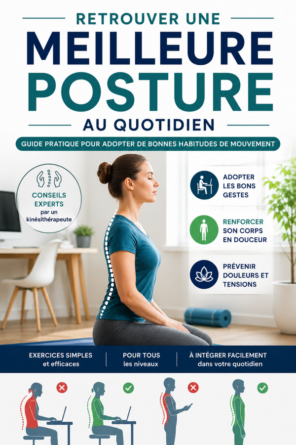 Retrouver une meilleure posture au quotidien