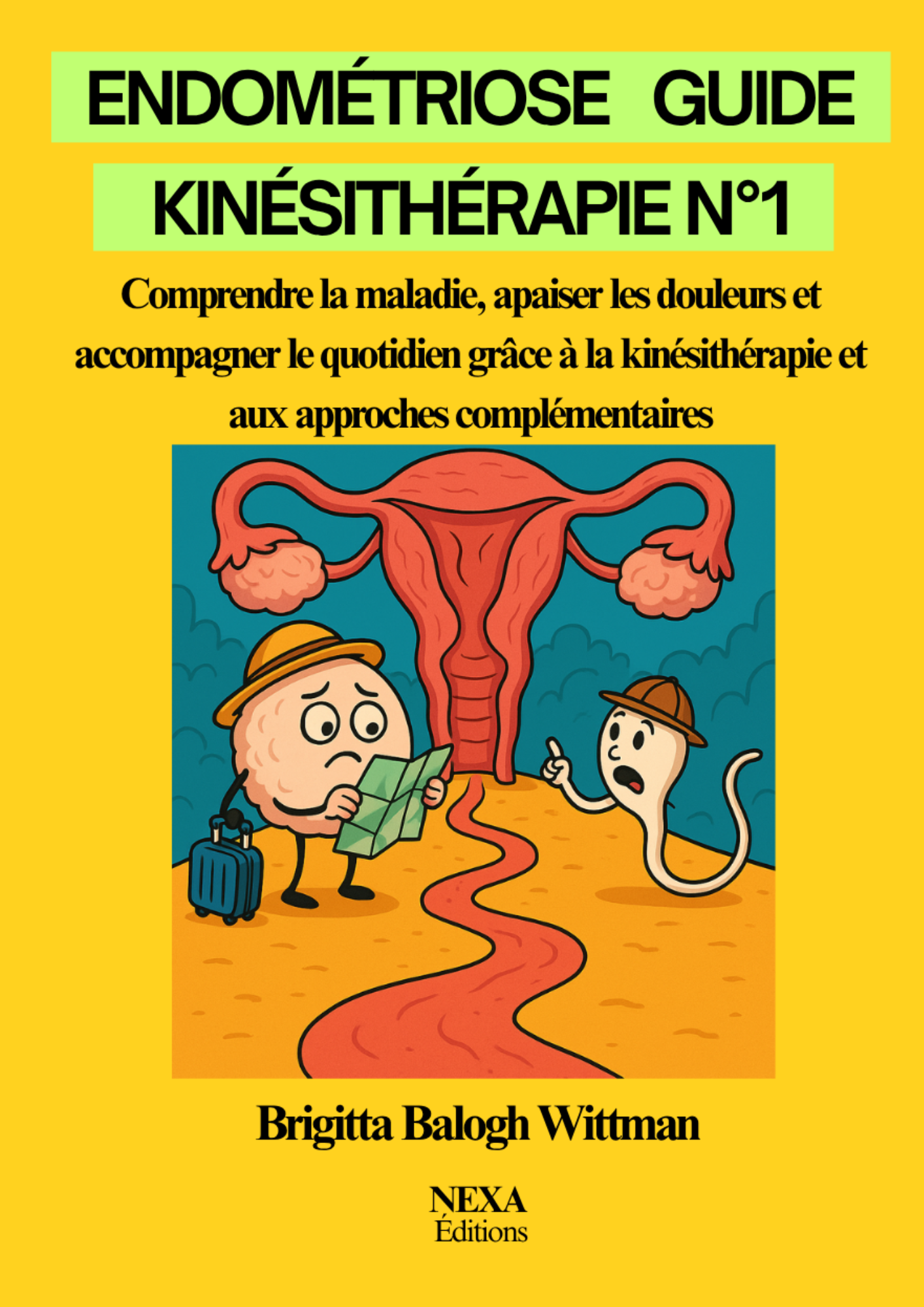 Endométriose – Guide Kinésithérapie N°1: Comprendre la maladie, apaiser les douleurs et accompagner le quotidien grâce à la kinésithérapie et aux approches complémentaires