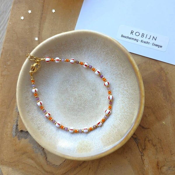 Color Pop Ruby Bracelet Gold