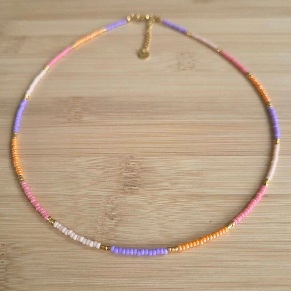 Summer Time Necklace Gold