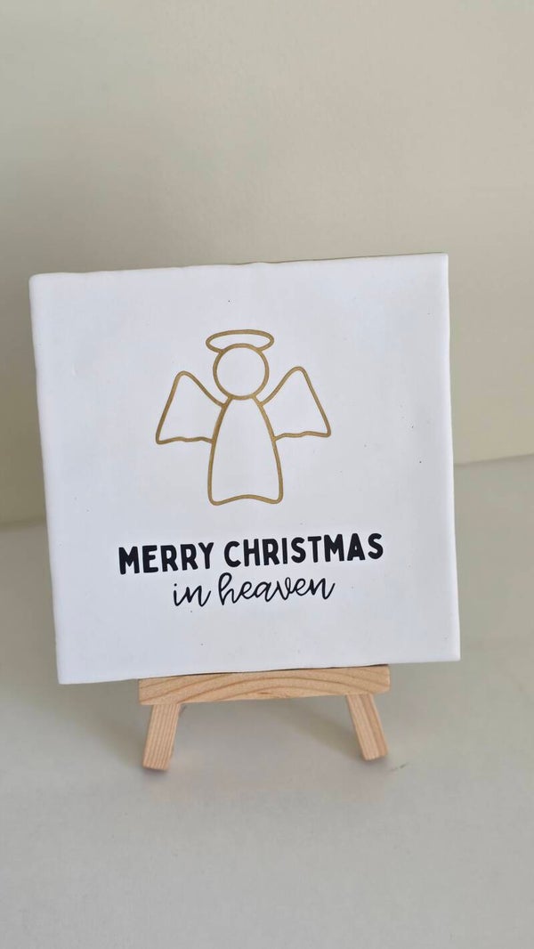 Tegel- Merry Christmas in Heaven