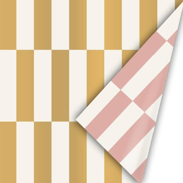 Inpakpapier- colourblocking 50 cm