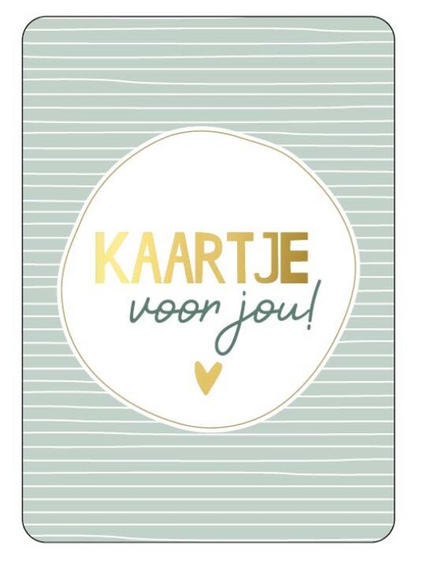Kaartje voor jou