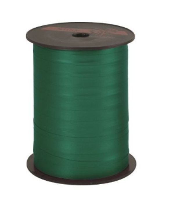 Krullint donkergroen extra mat