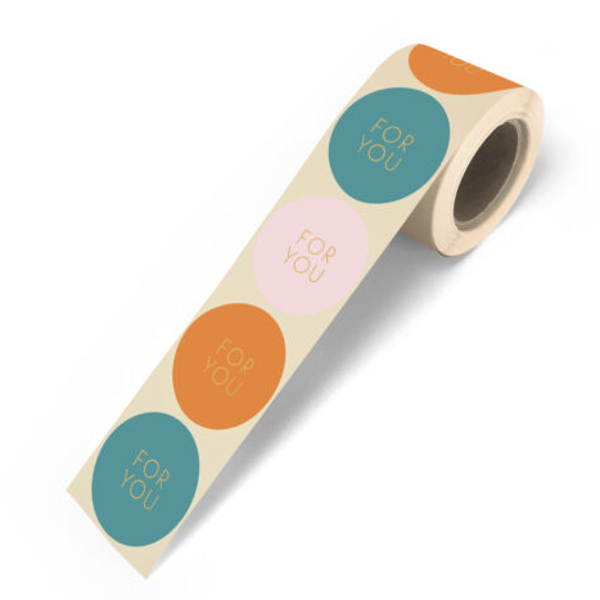 Cadeaustickers- For You