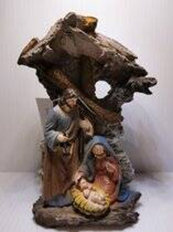 Kerstgroep 10x6x15cm