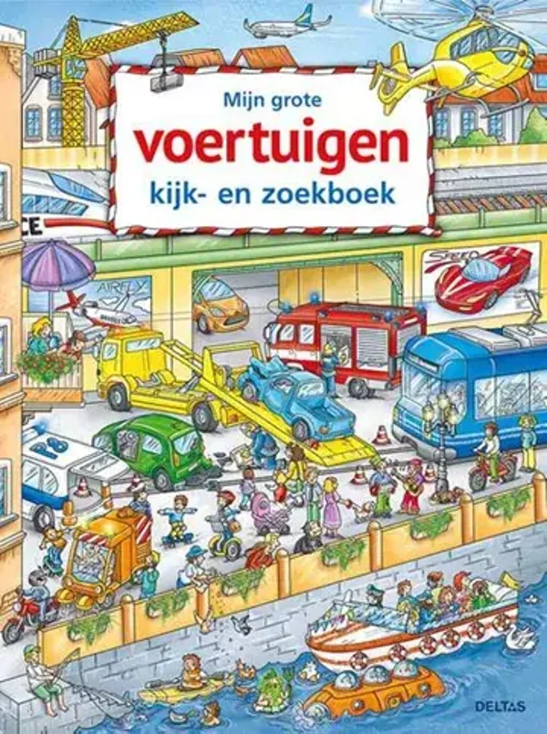 Deltas Mijn grote voertuigen zoekboek