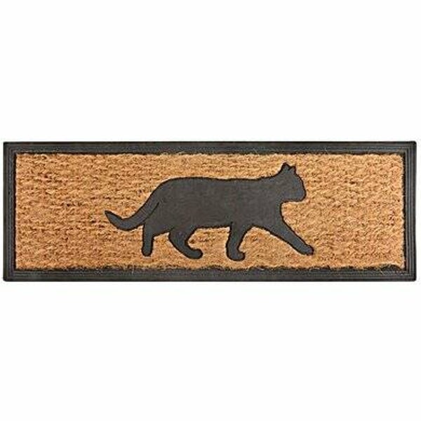 Deurmat rubber/kokos poes