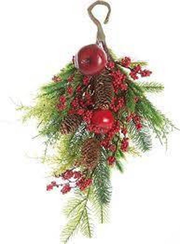 Kerststuk hangend