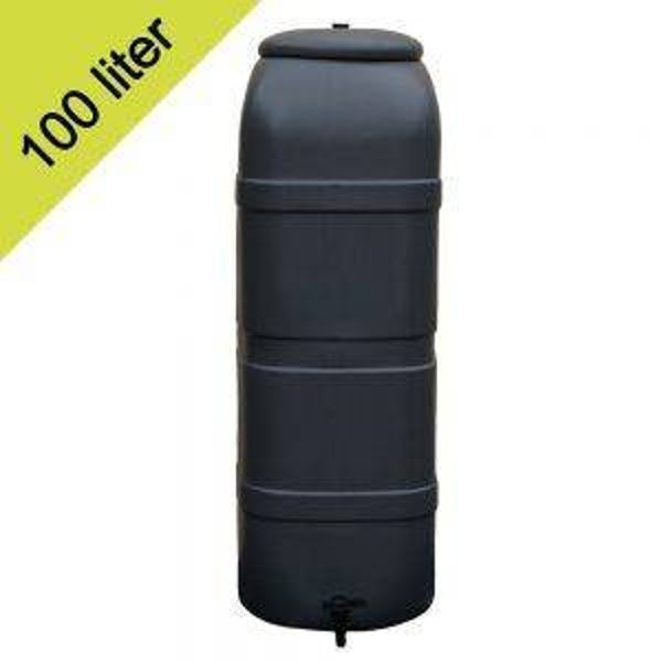 Regenton atraciet met voet (100L)