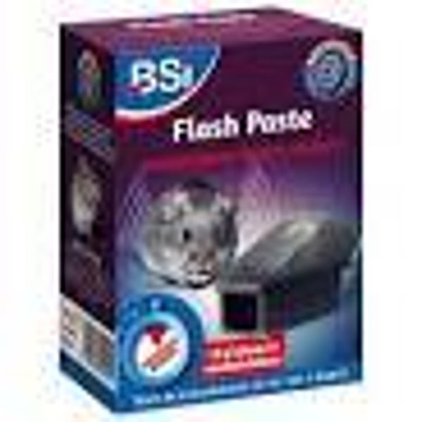 BSI Flash Paste tegen muizen, 10gr pastalokaas in lokaasdoos