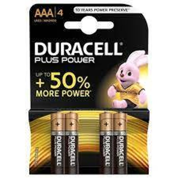 Duracell Plus Power AAA batterijen