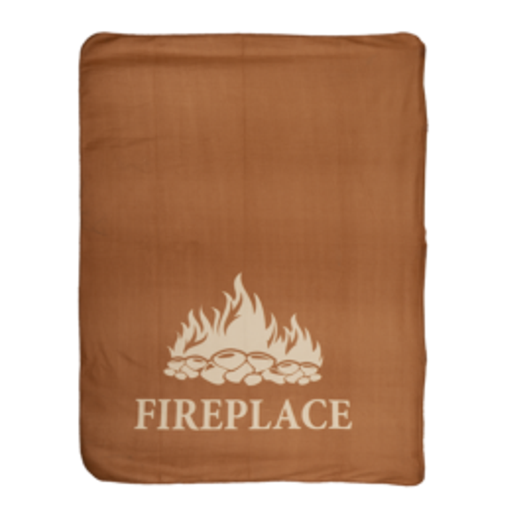 Fleecedeken 'Fireplace'