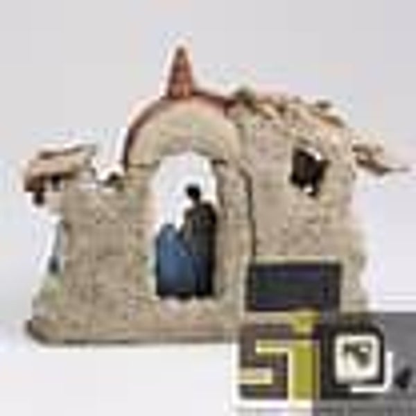 KERSTGROEP M/LED 36X12X27 CM