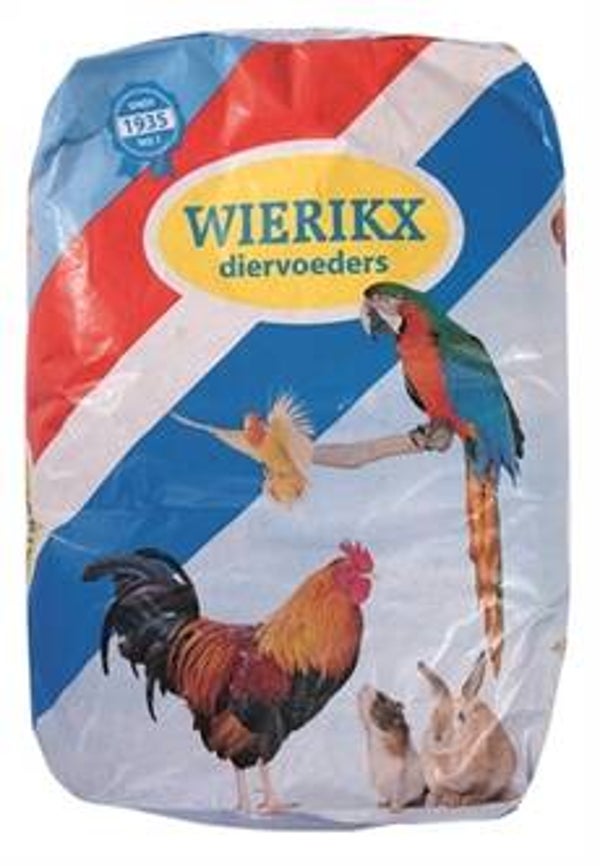 WIERIKX KIPPENVOER GEMENGD GRAAN / GEBROKEN MAIS 20 KG