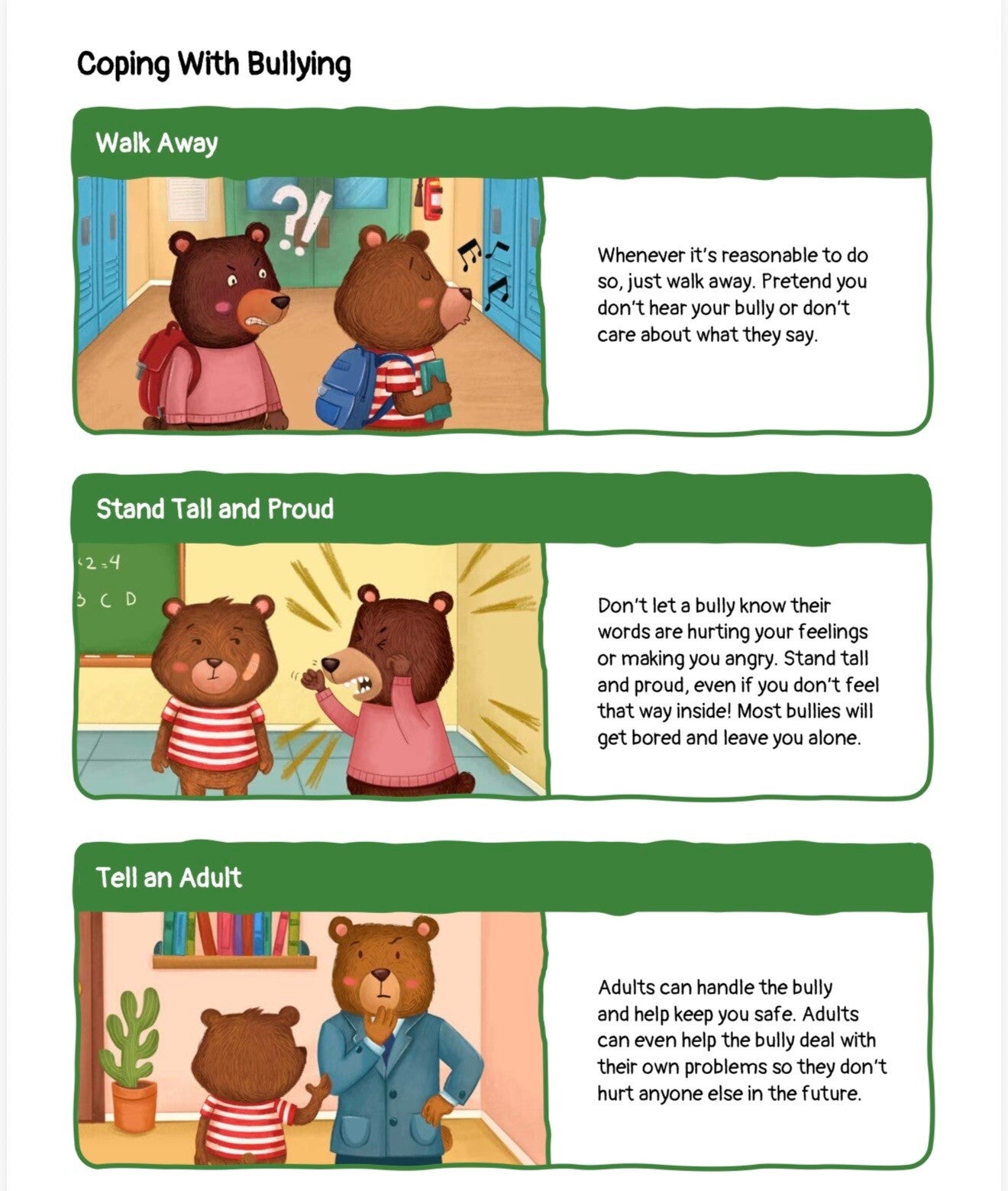Coping With Bullying (kids)- Poster