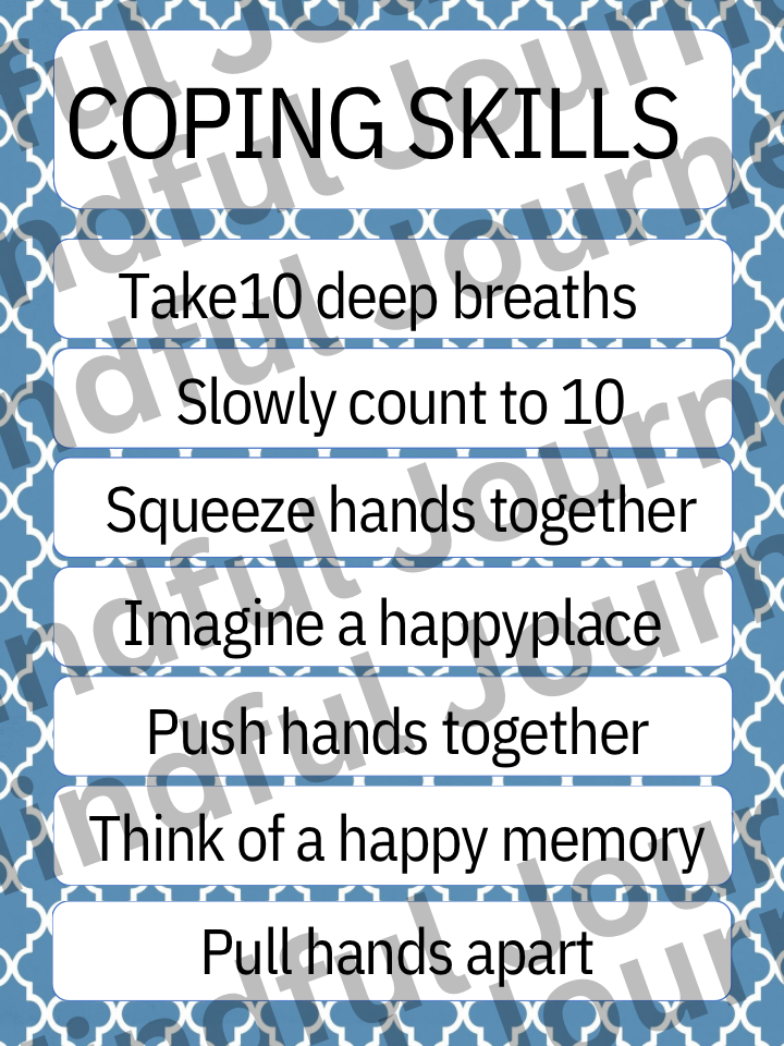 Coping Skills Poster