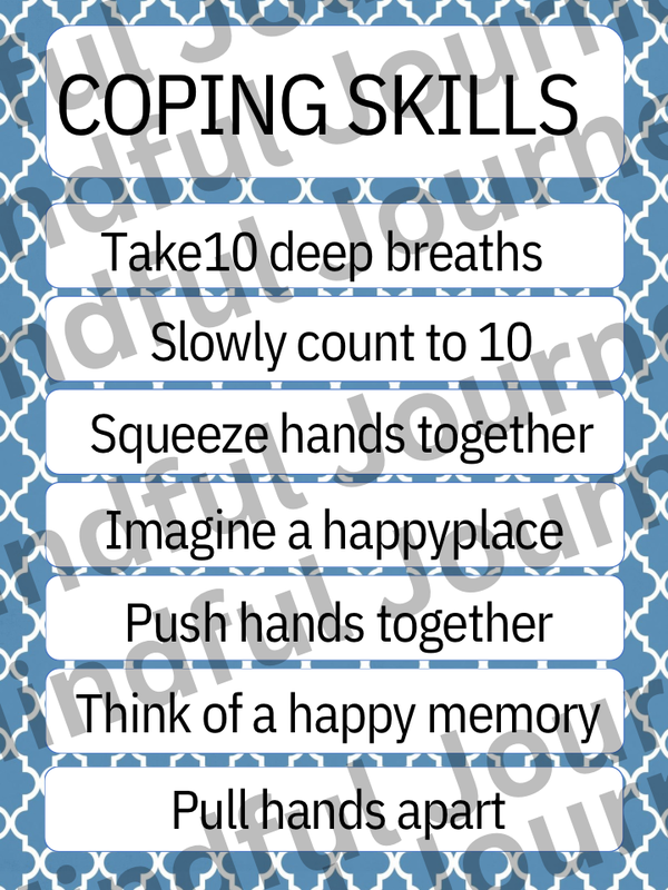 Coping Skills Poster
