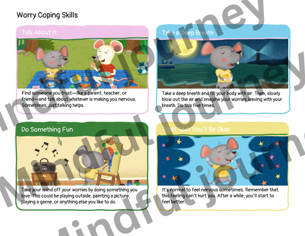 Worry, Coping Skills (kids)-Poster