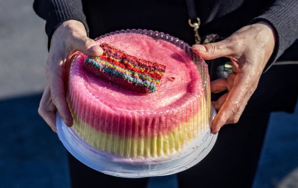 Cotton Candy Cake