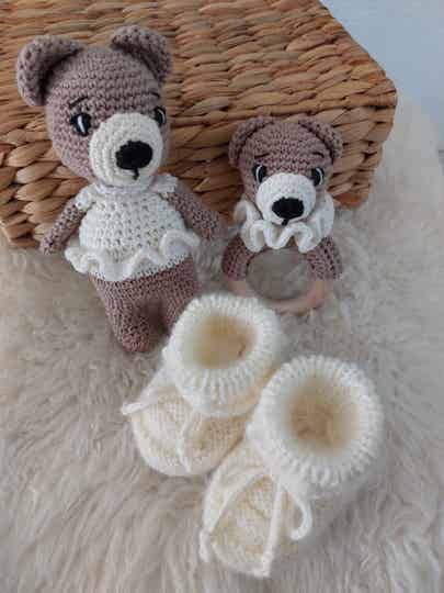 Baby Geschenkset Bär🐻🤍