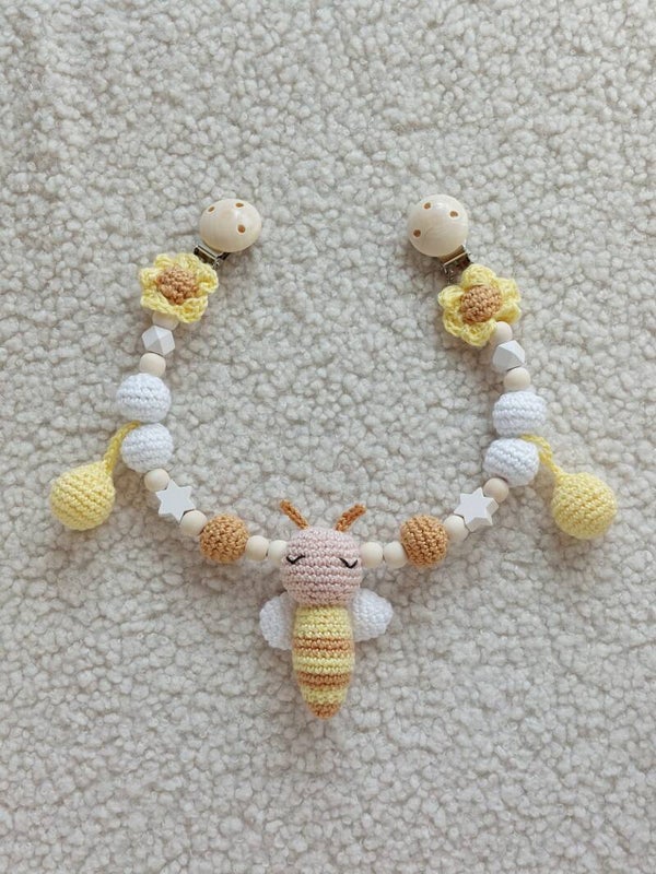 Kinderwagenkette Biene🐝🩷