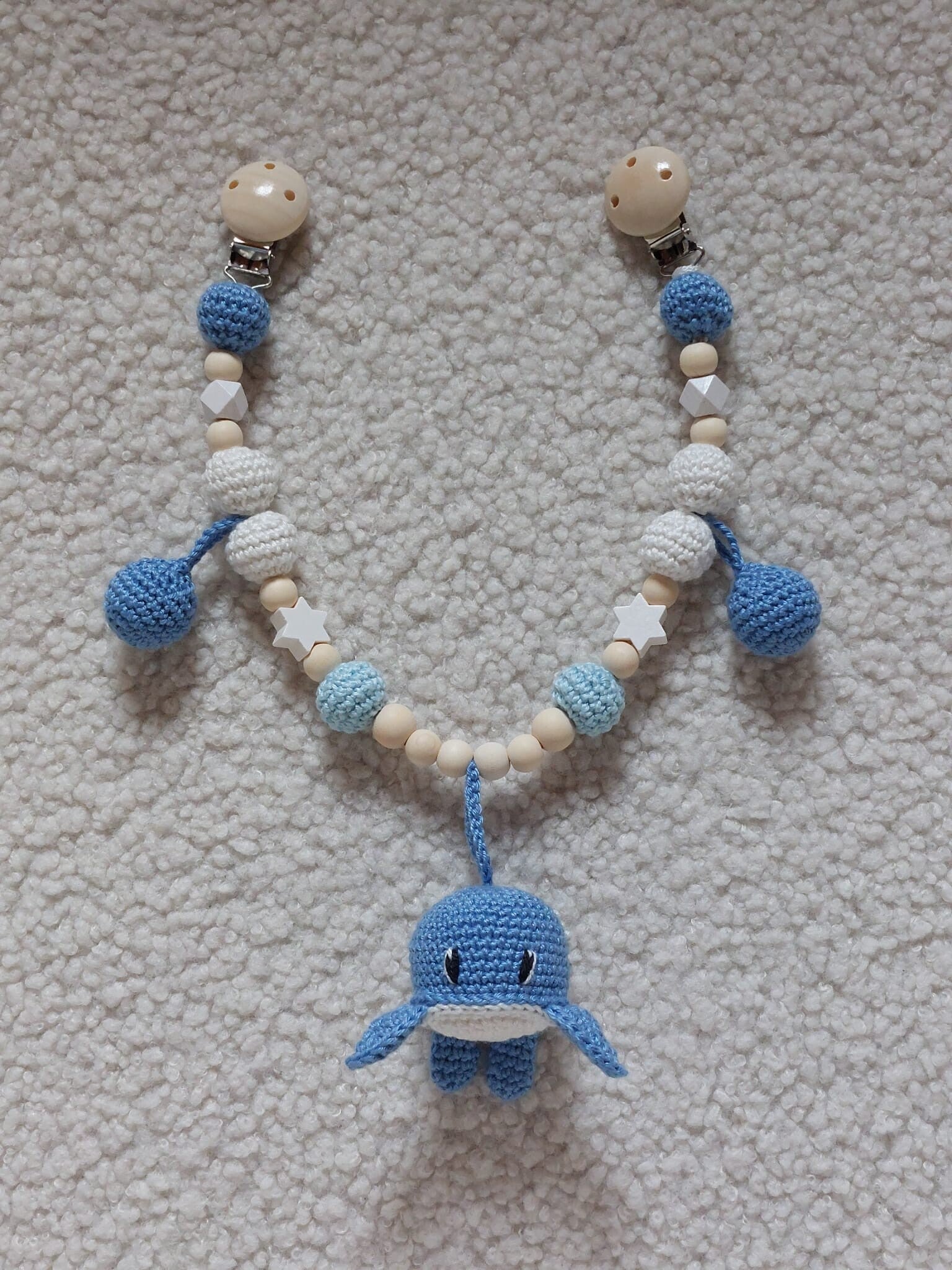 Kinderwagenkette Wal🐋💙