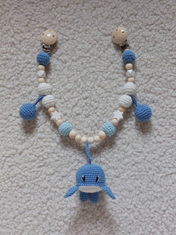 Kinderwagenkette Wal🐋💙