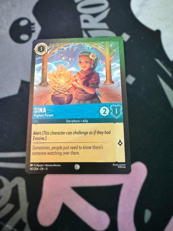 sina ( vigilant parent) blue common