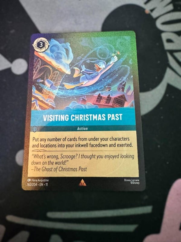 visit christmas past (rare) blue
