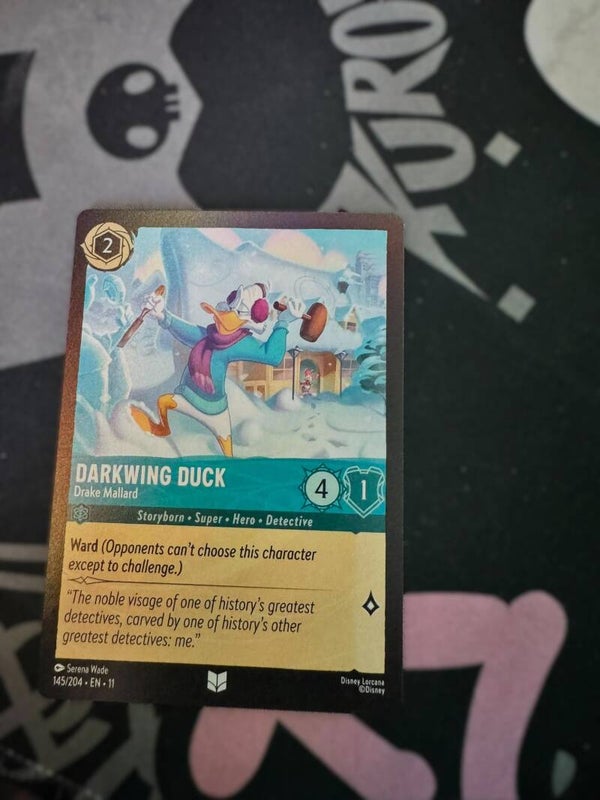 darkwing duck ( drake mallard) blue uncommon
