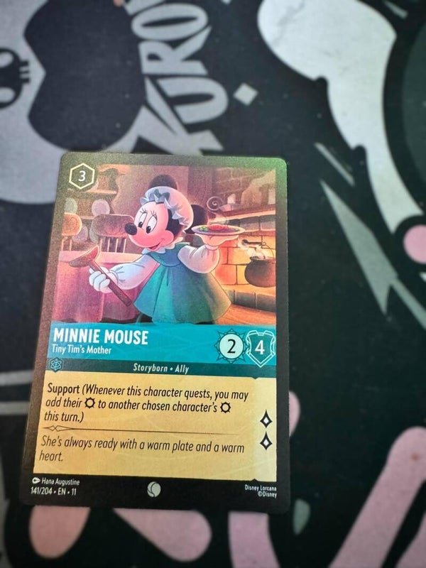 minnie mouse (tiny tims mother) blue common