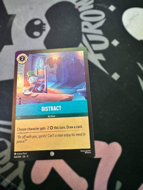 distract blue common