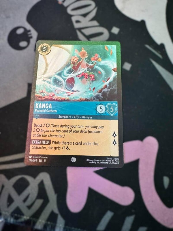 kanga (peaceful gatherer) blue common